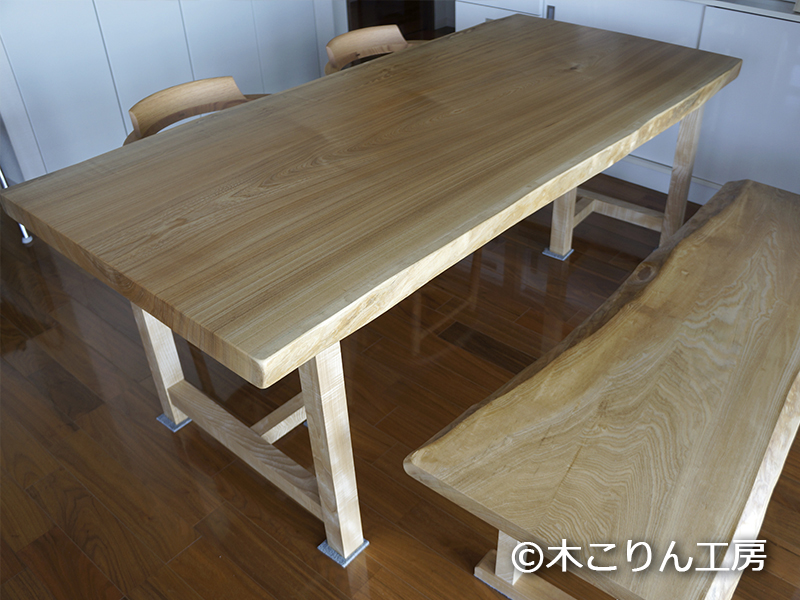 無垢のテーブル | 木こりん工房