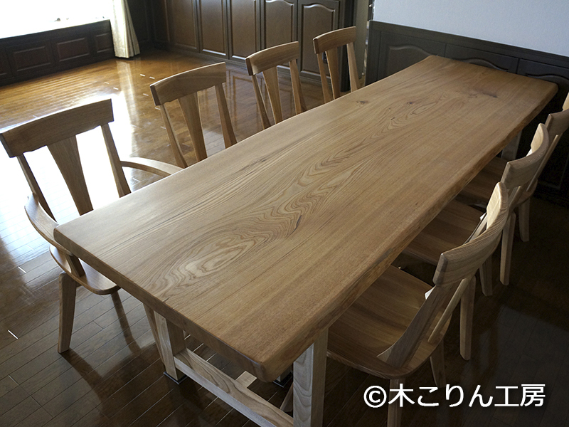 無垢のテーブル | 木こりん工房